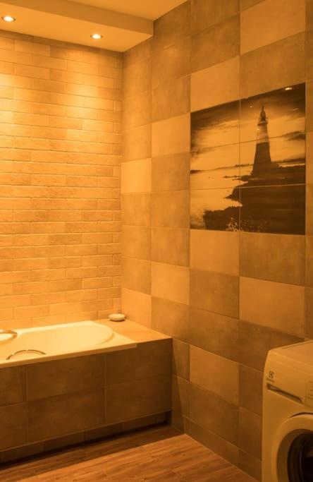 Apartment 50M2 With A Large Living Room, Bedroom, Balcony And Free Private Parking Gdańsk Buitenkant foto